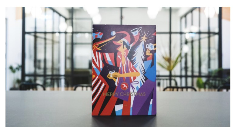 Fuglen coffee advent calendar with four coffees