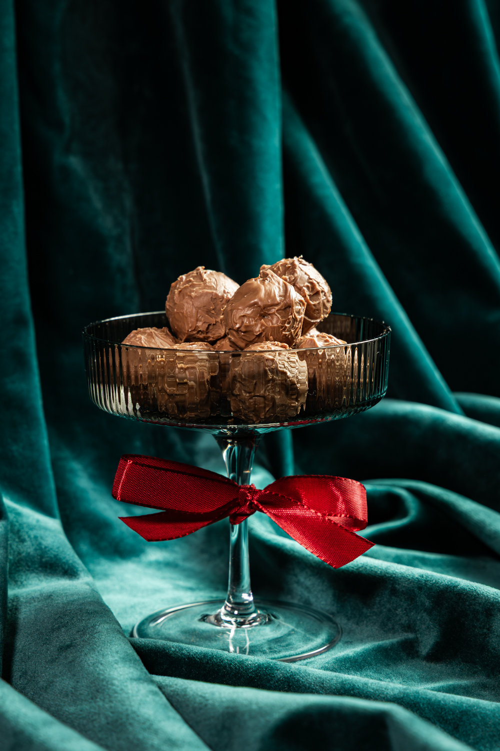 Gift box with sixteen handmade truffles from The Bakery